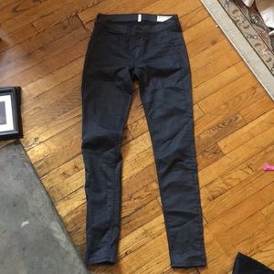 Rag & Bone light black stretch jeans